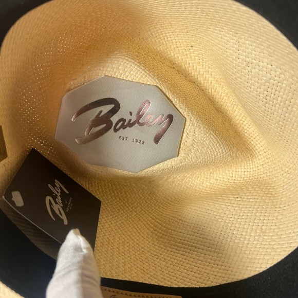 The Hanson Style Men's Fedora crafted from Lite Straw Men's Size S - Picture 8 of 9